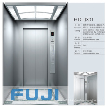 FUJI 6passengers Elevator Lift with Hairline Stainless Steel Car for Sale